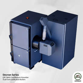Arikazan Devron Combination log and pellet boiler