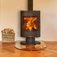 Opus Harmony PR Stove with a pedestal base