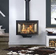 Wanders compact black diamond stove