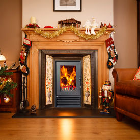 Woodfire 12i contemporary insert boiler stove