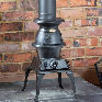 Clarke potbelly stove standard size